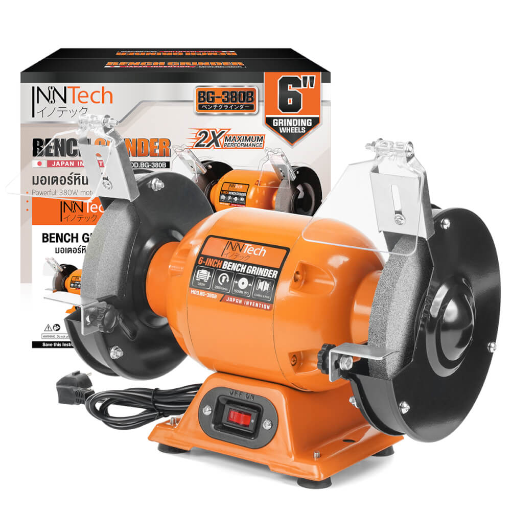 มอเตอร์หินเจียร์ InnTech รุ่น BG-380B 6 นิ้ว 380 วัตต์